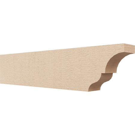 Ekena Millwork 4in. W x 8in. H x 36in. L Asheboro Woodgrain TimberThane Rafter Tail, Primed Tan RFTUR04X08X36ASHRCPR